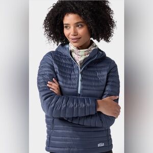 Stio Pinion Down Pullover Jacket Women’s Size Medium 800 Fill Brand New